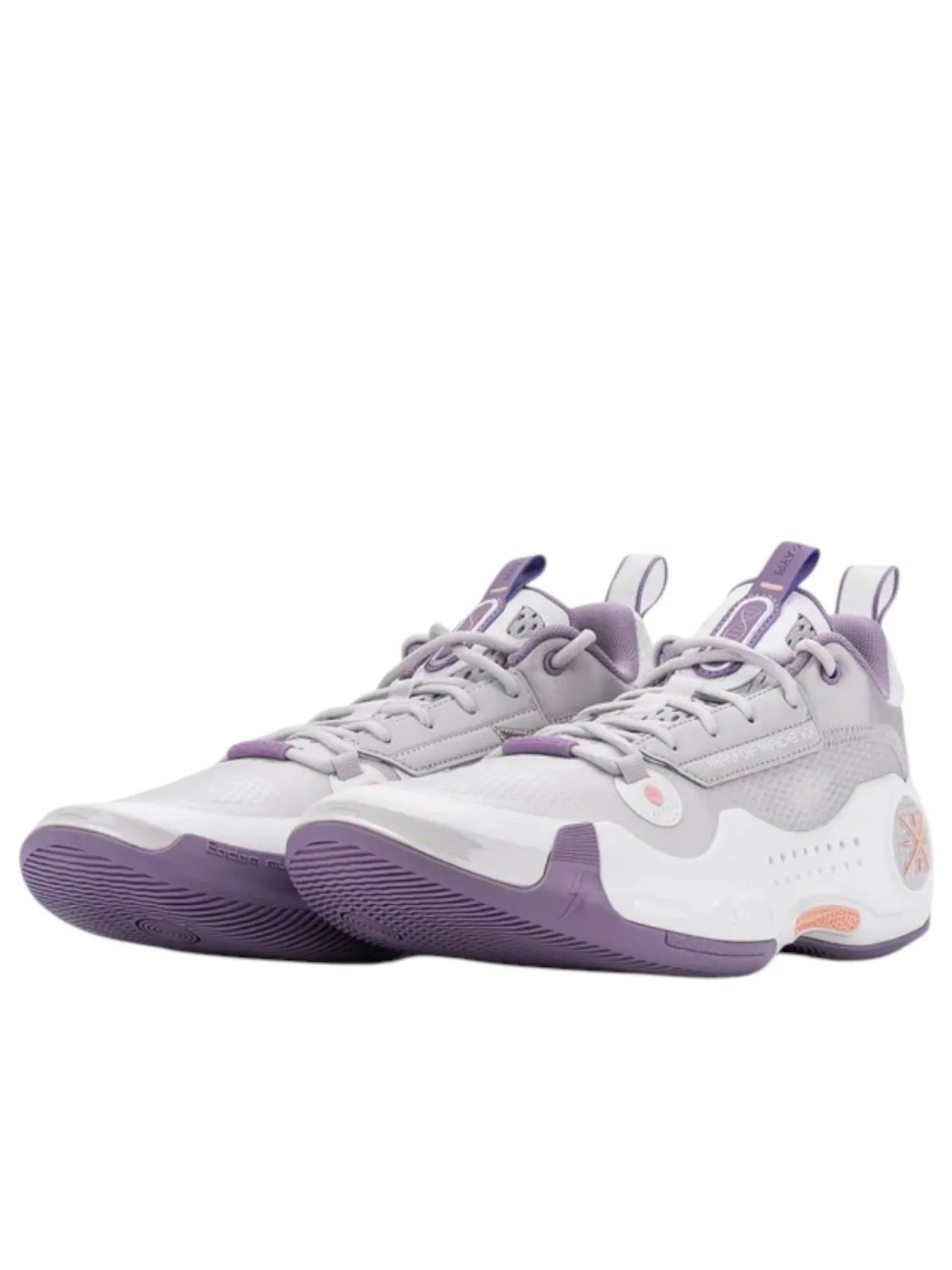 Кроссовки Li-Ning Way of Wade 10 Low 'Lavender' — изображение 3 из 6, фиолетовый