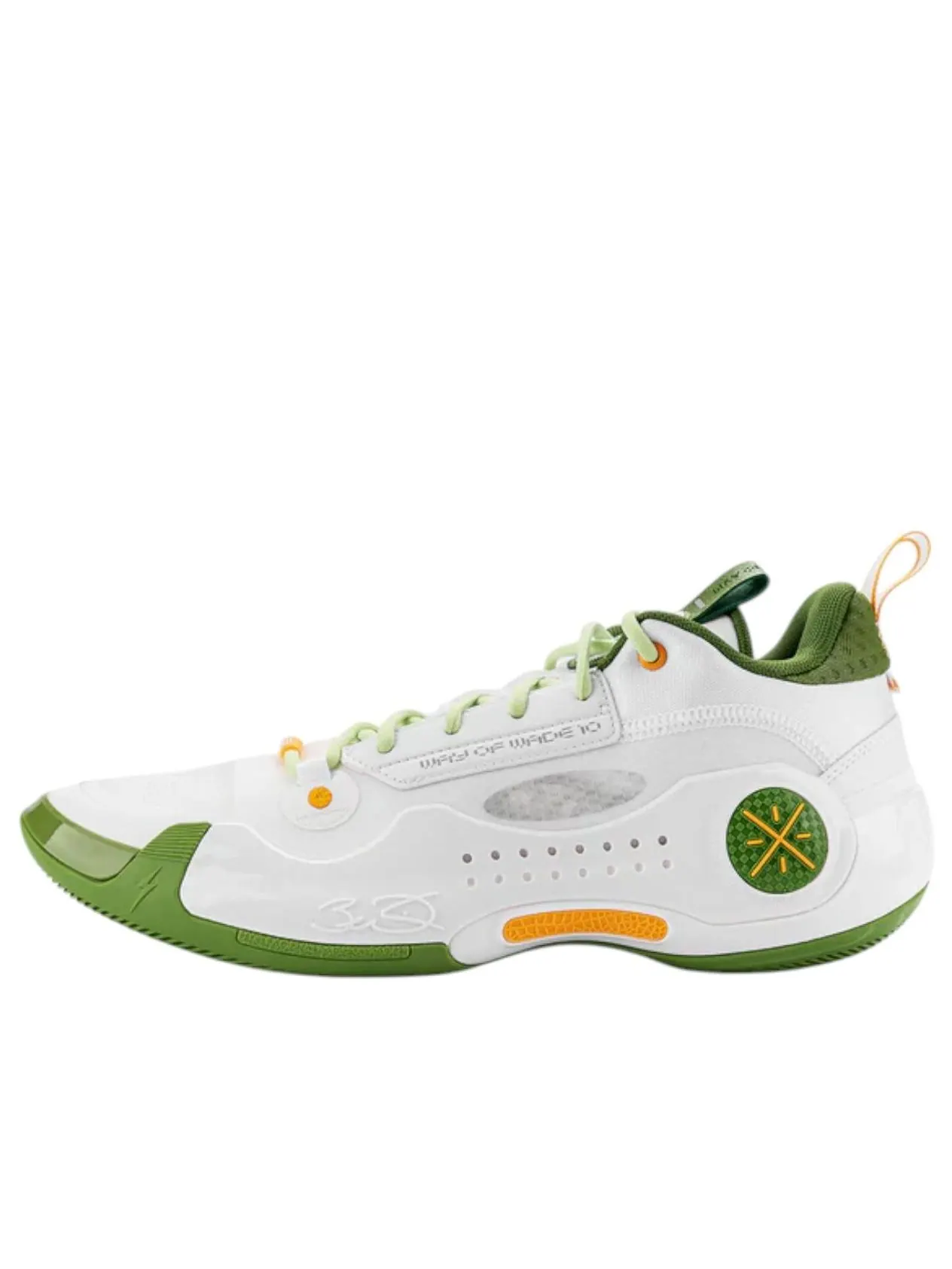 Кроссовки Li-Ning Way of Wade 10 Low 'Wasabi' — изображение 1 из 6, белый