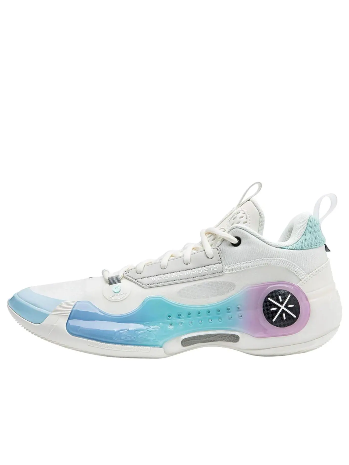 Кроссовки Li-Ning Way Of Wade 10 Low 'Cotton Candy' — изображение 1 из 6, белый