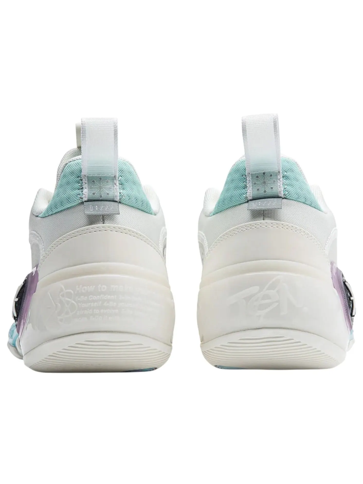 Кроссовки Li-Ning Way Of Wade 10 Low 'Cotton Candy' — изображение 4 из 6, белый
