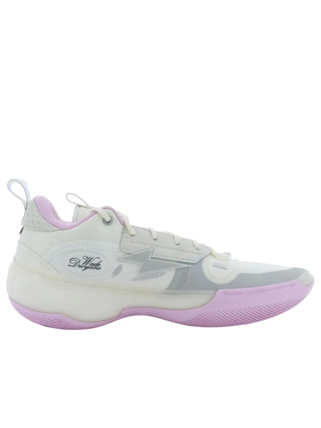 Li-Ning Way of Wade 10 Low 'White Pink' — изображение 2 из 5, белый/розовый
