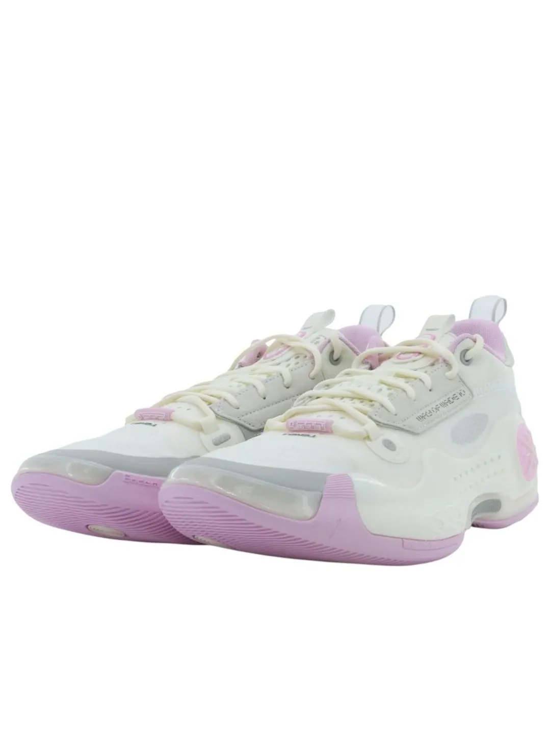 Li-Ning Way of Wade 10 Low 'White Pink' — изображение 4 из 5, белый/розовый