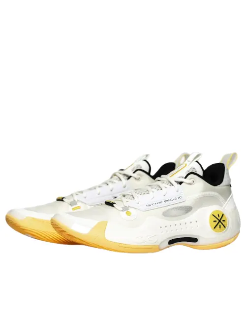 Li-Ning Way of Wade 10 Low 'Lemon' — изображение 3 из 5, белый/желтый