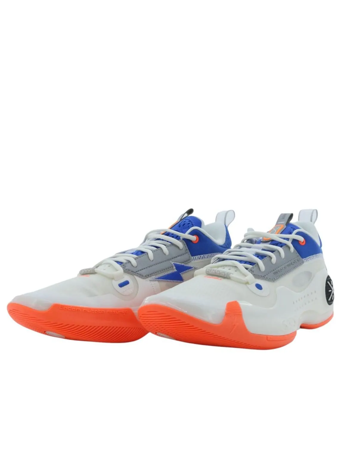 Li-Ning Way of Wade 10 Low 'Draft Day' — изображение 5 из 6, белый/синий/оранжевый