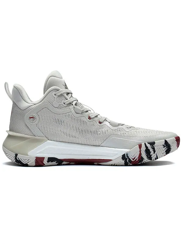 Кроссовки лирен 3 Li-Ning — изображение 2 из 4, бежевый/красный