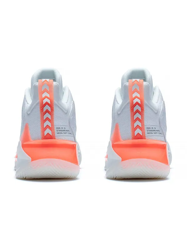 Кроссовки лирен 3 Li-Ning — изображение 4 из 4, белый/оранжевый
