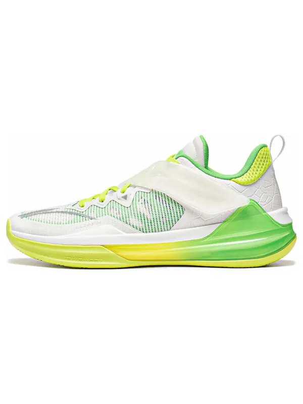 Кроссовки liren 3 команда Li-Ning — изображение 2 из 4, белый/зеленый/желтый