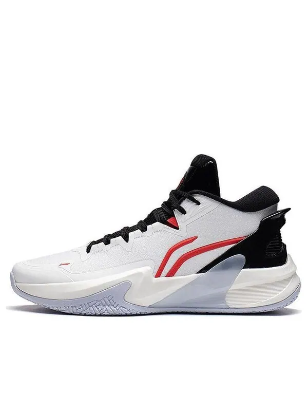 Кроссовки легкие скорость 1 высокие Li-Ning — изображение 1 из 4, белый/черный/красный