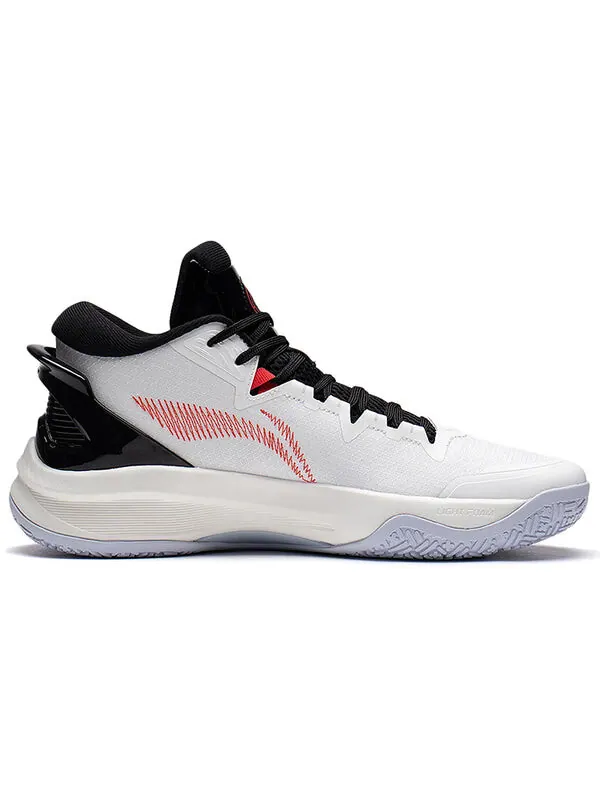 Кроссовки легкие скорость 1 высокие Li-Ning — изображение 2 из 4, белый/черный/красный