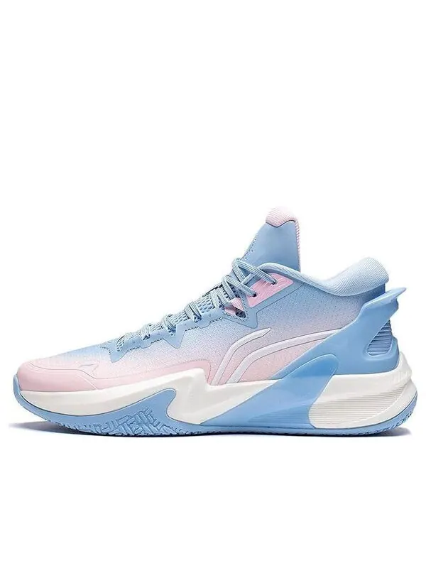 Кроссовки легкие скорость 1 высокие Li-Ning — изображение 1 из 4, синий/розовый