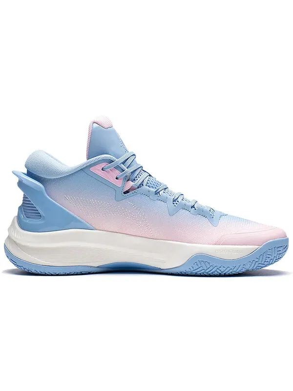 Кроссовки легкие скорость 1 высокие Li-Ning — изображение 2 из 4, синий/розовый