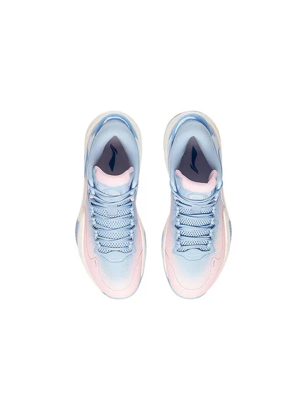 Кроссовки легкие скорость 1 высокие Li-Ning — изображение 4 из 4, синий/розовый
