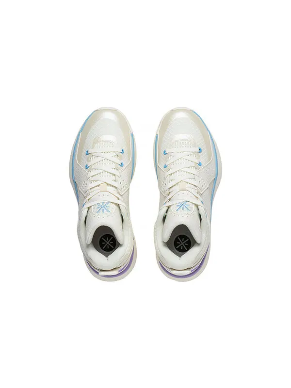 Кроссовки Wade All City 5 Li-Ning — изображение 3 из 4, белый/синий/фиолетовый