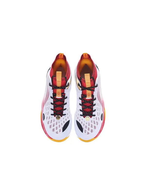 Кроссовки wade 808 ultra Li-Ning — изображение 4 из 4, белый/красный/оранжевый
