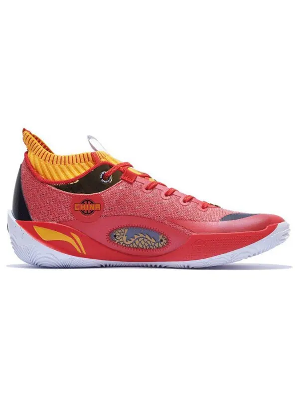 Кроссовки wade 808 ultra Li-Ning — изображение 2 из 4, красный/оранжевый