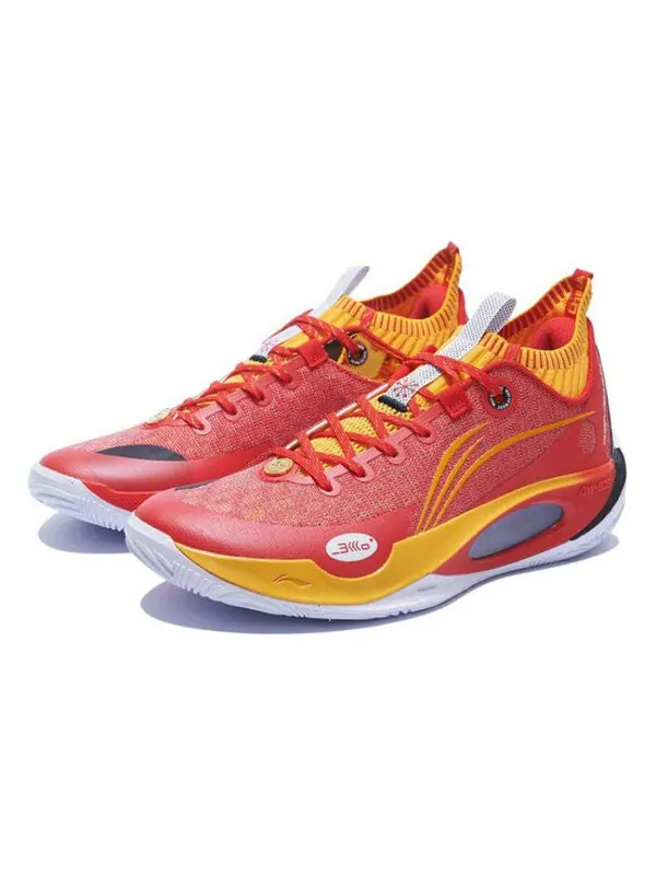 Кроссовки wade 808 ultra Li-Ning — изображение 3 из 4, красный/оранжевый