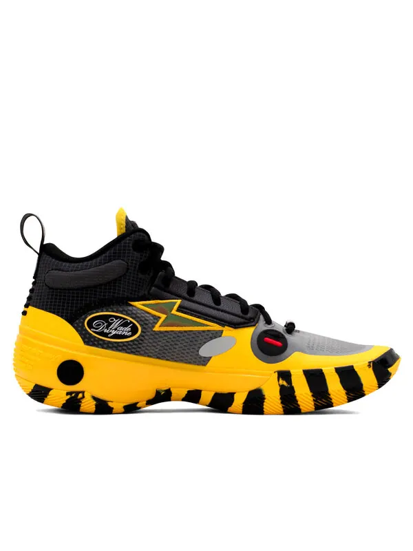 Кроссовки Li-Ning Way of Wade 10 'Caution' — изображение 2 из 4, черный/желтый