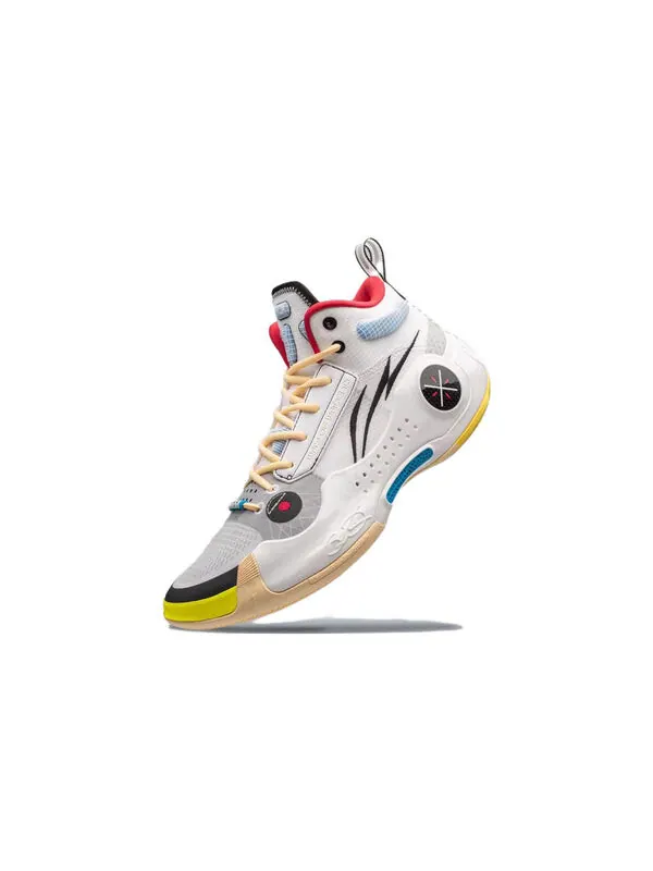 Кроссовки way of wade 10 Li-Ning — изображение 2 из 4, белый/черный/красный
