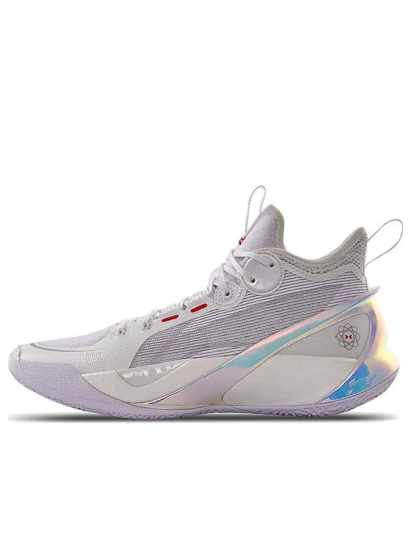 Кроссовки sonic 10 ultra mid Li-Ning — изображение 1 из 4, белый/фиолетовый