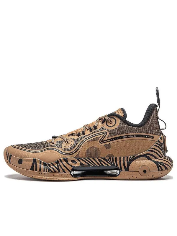 Кроссовки yushuai evolution низкие Li-Ning — изображение 1 из 4, коричневый/черный