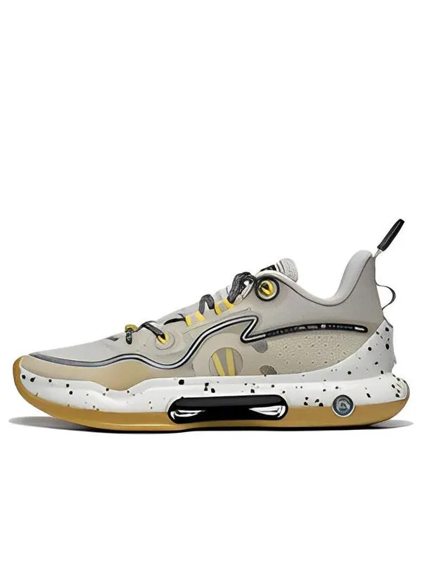 Кроссовки yushuai evolution низкие Li-Ning — изображение 1 из 4, бежевый/черный/белый