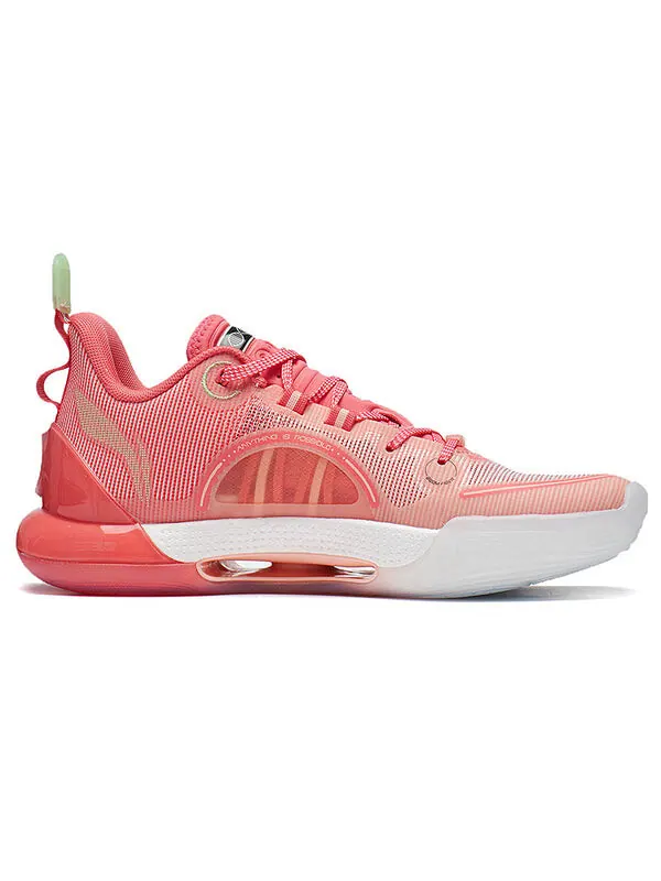 Кроссовки yushuai evolution низкие Li-Ning — изображение 2 из 4, розовый/красный/белый