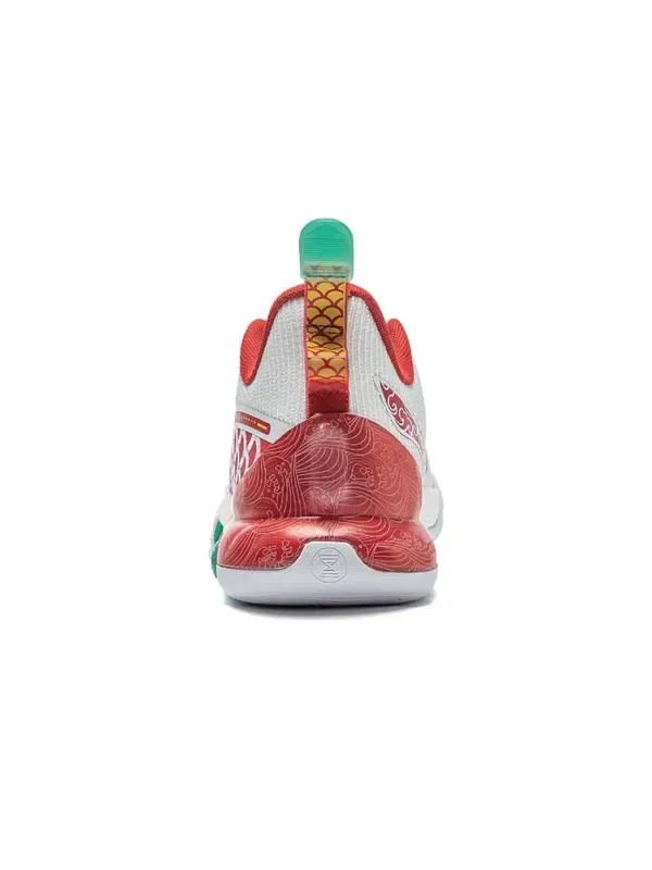 Кроссовки yushuai evolution низкие Li-Ning — изображение 3 из 4, белый/красный