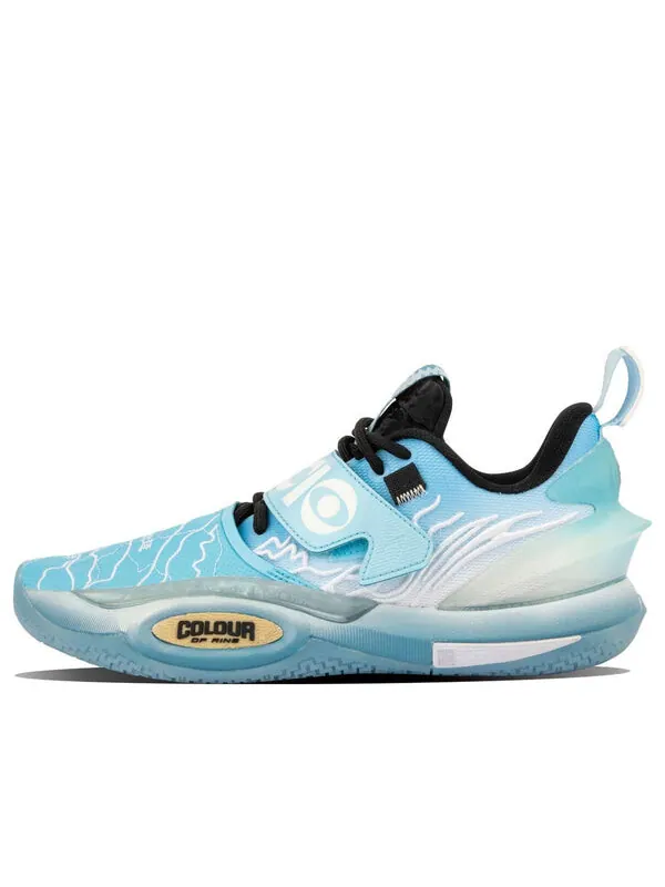 Кроссовки wade all city 10 low x Li-Ning — изображение 1 из 4, светлый синий