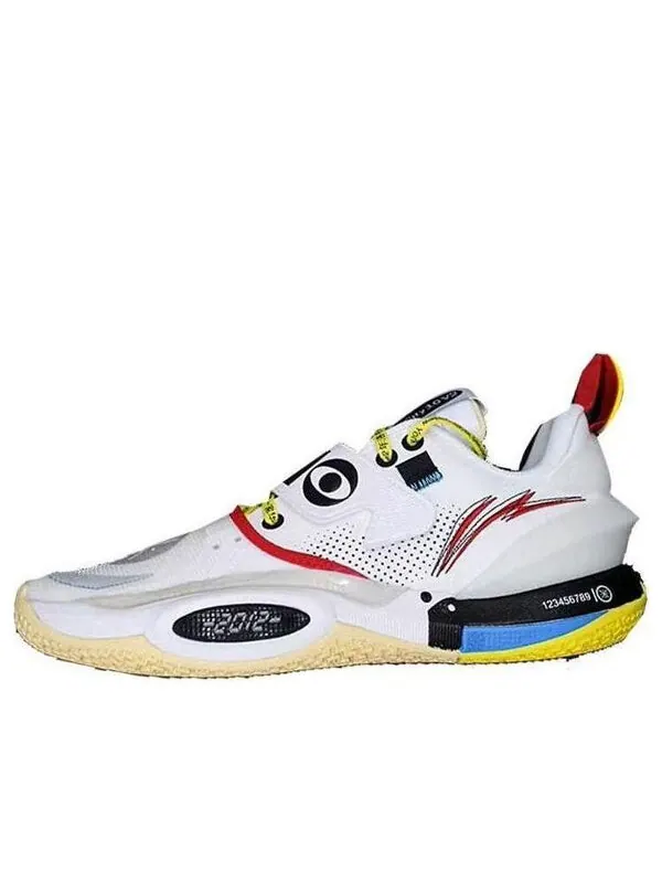 Кроссовки wade all city 10 low x Li-Ning — изображение 1 из 1, белый/черный/желтый