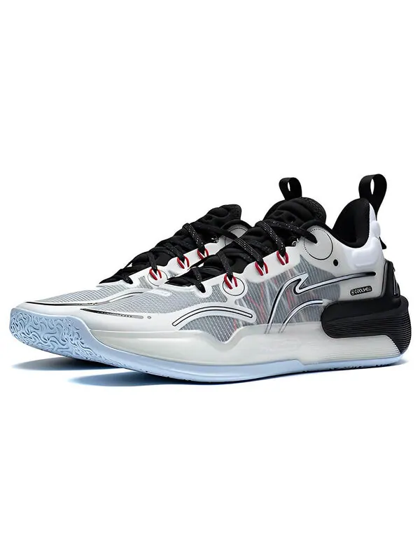 Кроссовки yushuai 16 low v4 Li-Ning — изображение 3 из 4, белый/черный