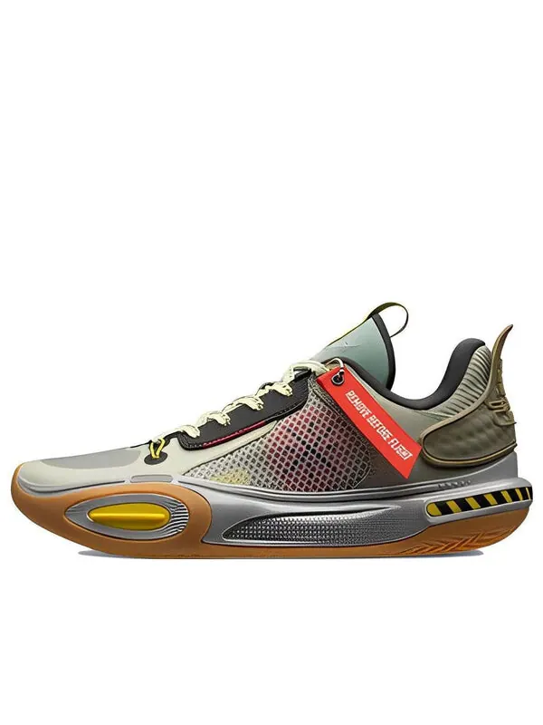 Кроссовки Wade All City 11 Li-Ning — изображение 1 из 2, бежевый/желтый