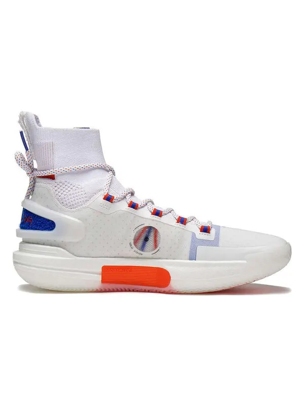 Кроссовки скорость 9 высокие Li-Ning — изображение 2 из 2, белый/красный/синий
