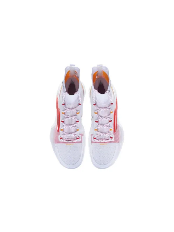 Кроссовки скорость 9 высокие Li-Ning — изображение 4 из 4, белый/красный