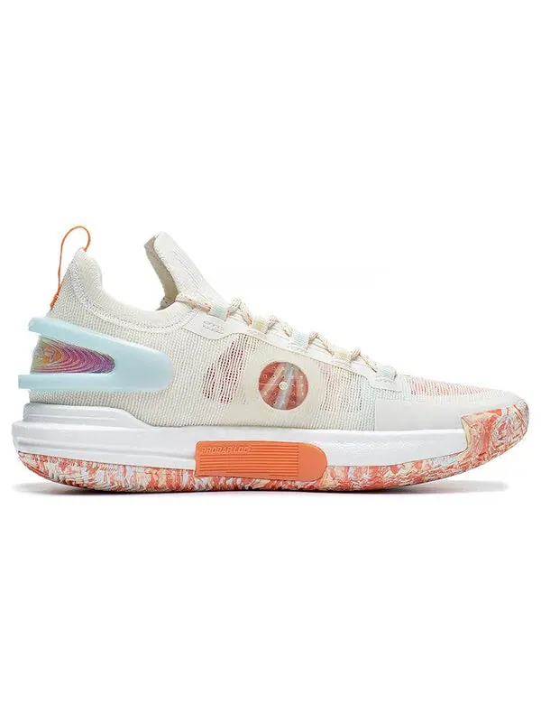 Кроссовки speed 9 ультра низкие Li-Ning — изображение 3 из 4, белый/кремовый/красный