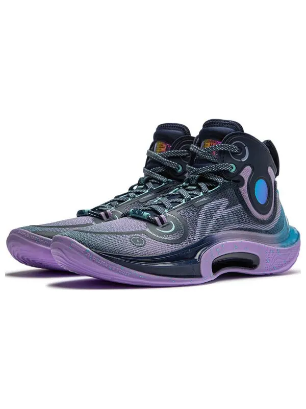 Кроссовки соник 11 ультра Li-Ning — изображение 4 из 4, фиолетовый/синий/черный