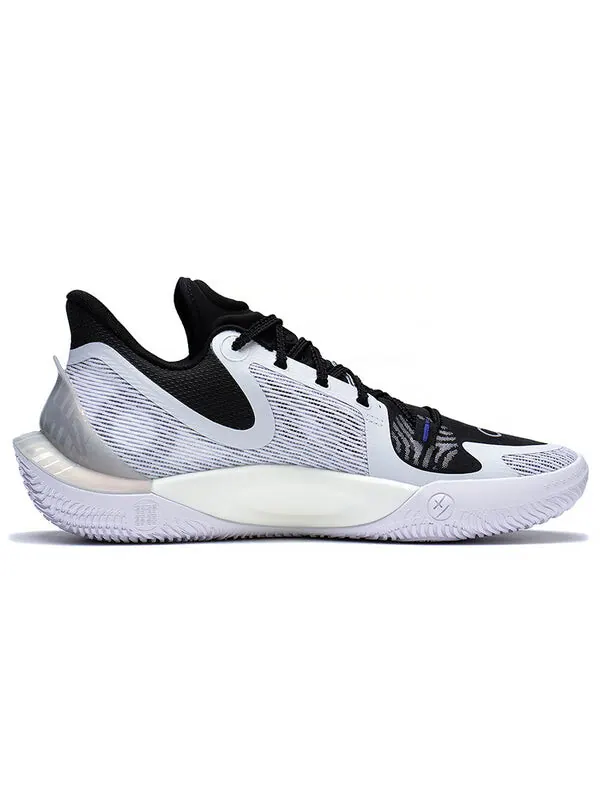 Кроссовки соник 11 Li-Ning — изображение 2 из 4, белый/черный/серебристый