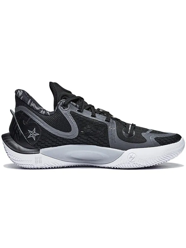 Кроссовки x sta sonic 11 Li-Ning — изображение 2 из 4, черный/белый/серый