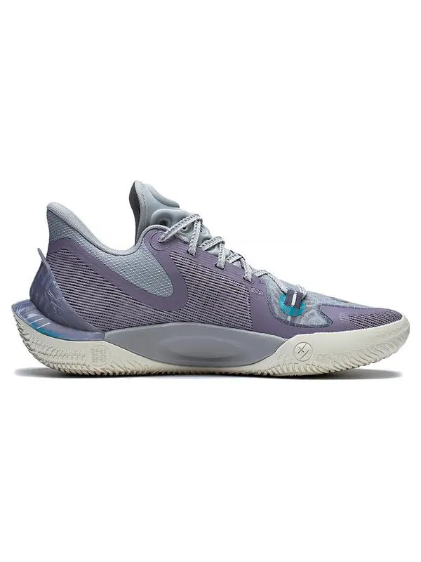 Кроссовки соник 11 астро s1 Li-Ning — изображение 2 из 4, серый/фиолетовый/синий