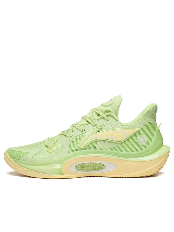 Кроссовки соник 11 Li-Ning — изображение 1 из 4, зеленый/желтый