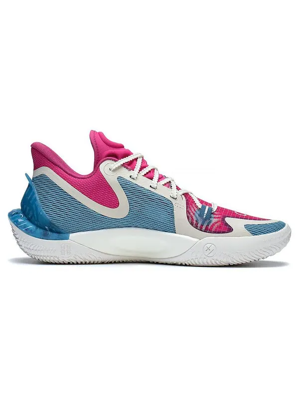 Кроссовки sonic 11 astro-s2 'niagara pink' Li-Ning — изображение 2 из 4, розовый/желтый