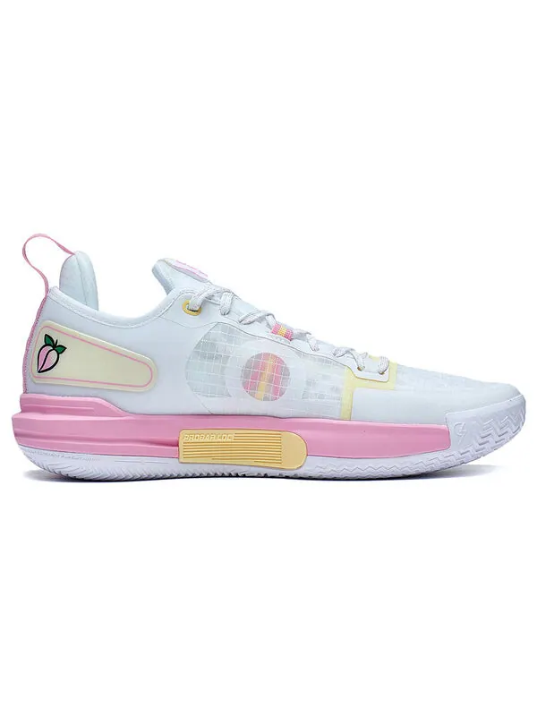 Кроссовки скорость 9 пм Li-Ning — изображение 2 из 4, белый/розовый