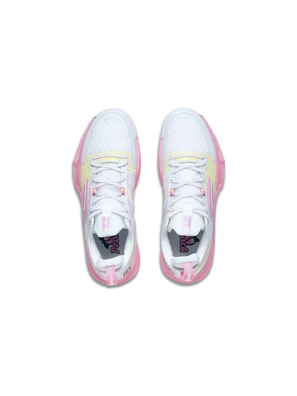 Кроссовки скорость 9 пм Li-Ning — изображение 3 из 4, белый/розовый