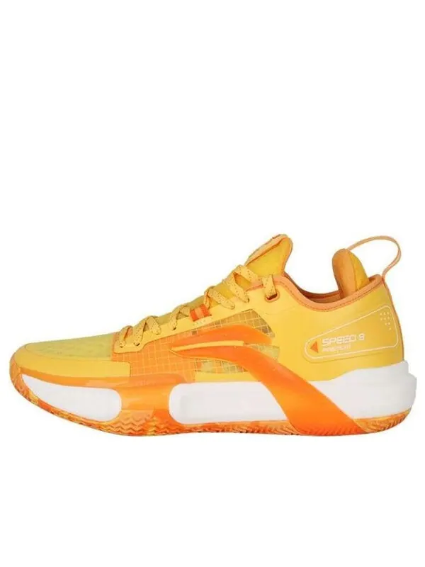 Кроссовки скорость 9 Li-Ning — изображение 1 из 4, оранжевый/желтый/белый