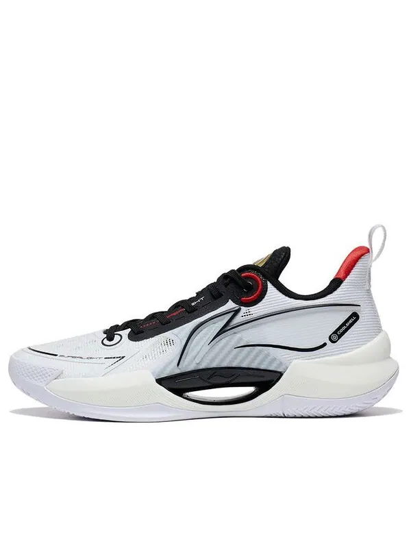 Кроссовки суперлегкие v2 Li-Ning — изображение 1 из 4, белый/черный/красный