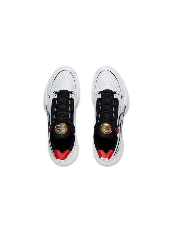 Кроссовки суперлегкие v2 Li-Ning — изображение 3 из 4, белый/черный/красный