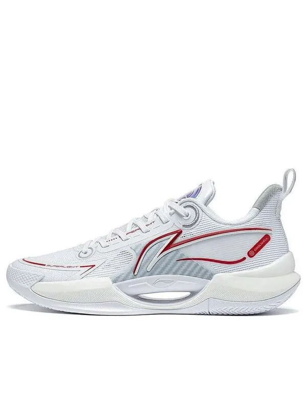 Кроссовки суперлегкие v2 Li-Ning — изображение 1 из 4, белый/красный