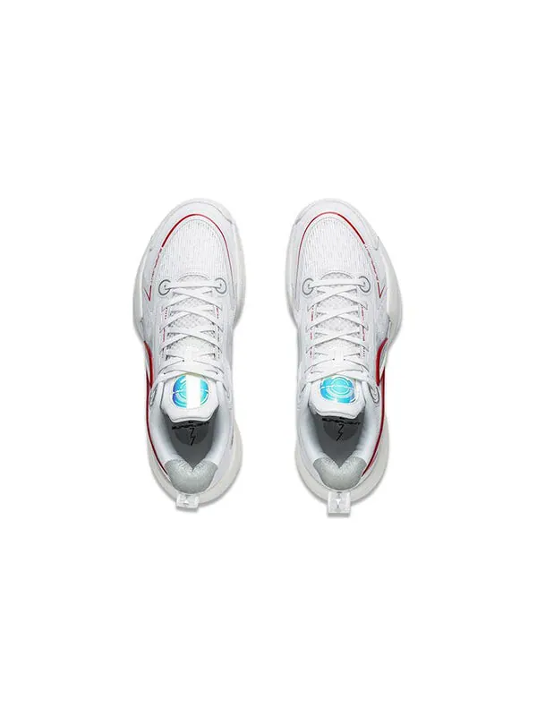 Кроссовки суперлегкие v2 Li-Ning — изображение 3 из 4, белый/красный