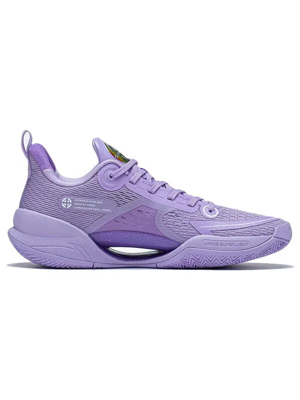 Кроссовки суперлегкие v2 Li-Ning — изображение 2 из 4, фиолетовый/белый