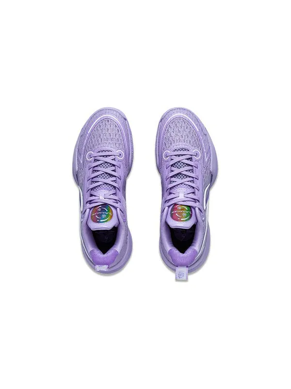 Кроссовки суперлегкие v2 Li-Ning — изображение 3 из 4, фиолетовый/белый