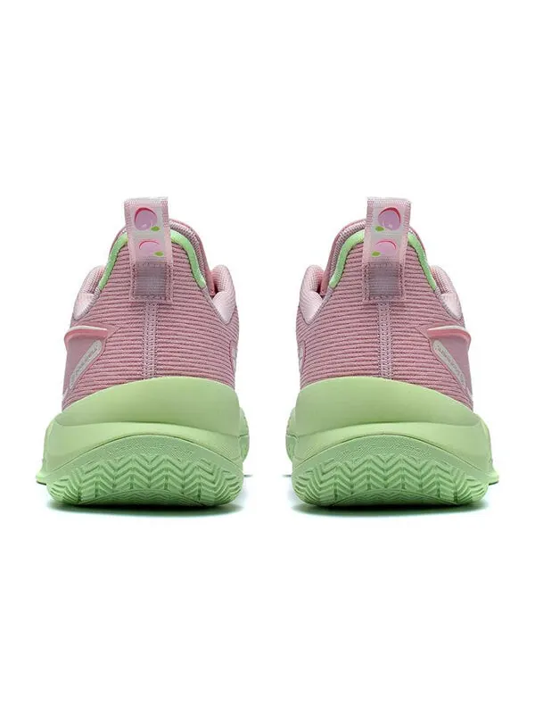 Кроссовки суперлегкие v2 Li-Ning — изображение 4 из 4, розовый/зеленый